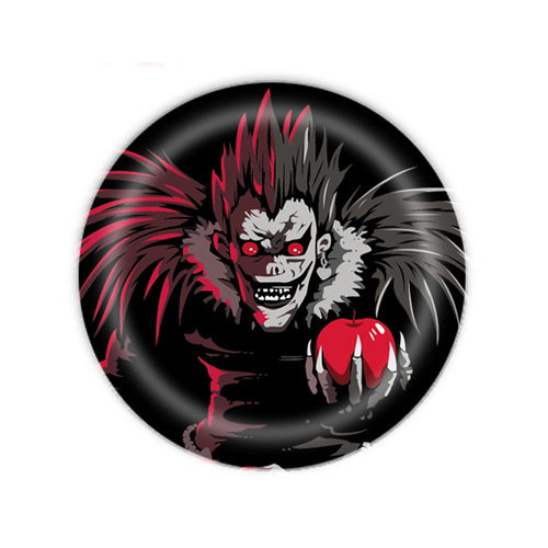 Animation peripheral Death Note Ryuk L badge badge two-dimensional brooch 58MM tinplate badge