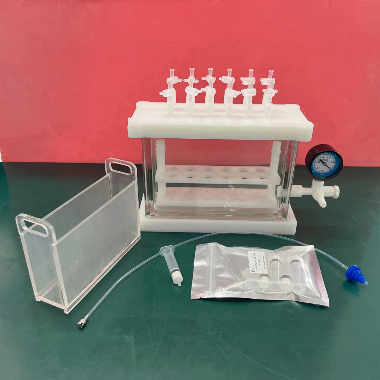 Квадратный Твердофазный экстрактор твердофазная микроэкстракция SPR-SPE12/24 Отверстия твердофазное экстракционное устройство