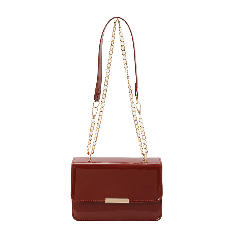 Casual de color sólido de gran capacidad 2026 hermoso estilo de primavera de moda retro cadena debajo de la axila bolso de hombro