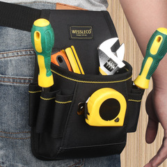 wessleco electrician bag multifunctional household electrician tool bag portable tool waist bag hardware tool bag