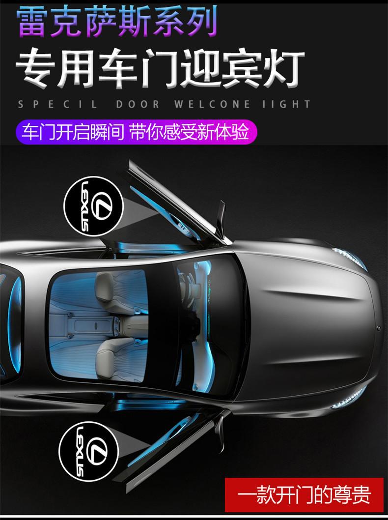 Suitable for Lexus Welcome Light Es/Rx/Ls/Ux/Is/Nx/Es200/Door Projection Car Welcome Light