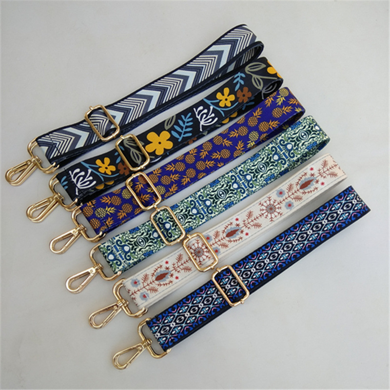 Polyester Flower Bag Strap display picture 1