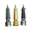 New Metal Craft Pin Yaisha brand Wenchang Tower Model 9 -layer 13 Plating Galfenus Fine Wenchang Pagoda