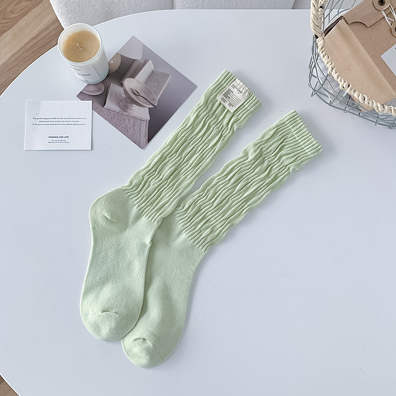 Calcetines de verano para mujeres calcetines delgadas de estilo coreano calcetines de pantorrilla de ballet sólido calcetines Zhuhai al por mayor