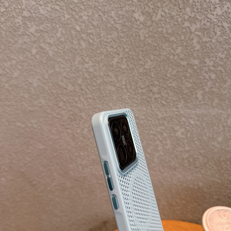Weinet は Xiaomi 15Pro 携帯電話の冷却磁気電話ケース Xiaomi 14Pro つや消し肌の感触通気性保護に適しています|undefined