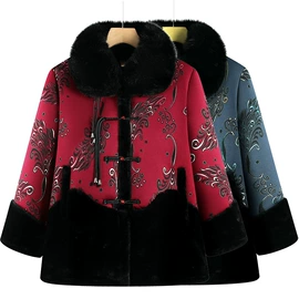 中老年棉服;中老年外套;中老年马甲