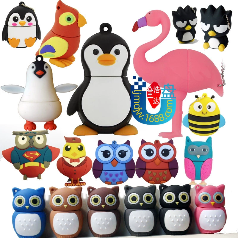 Аниме Птица USB 2.0 & 3.0 Курица 8Г Bee Коробка Катал Кат Файерболг Кот Орел Классная Птица Классная птица Апот