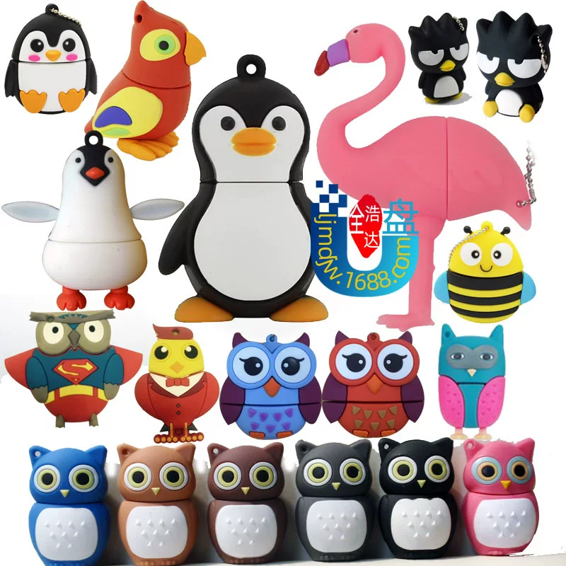 Аниме Птица USB 2.0 & 3.0 Курица 8Г Bee Коробка Катал Кат Файерболг Кот Орел Классная Птица Классная птица Апот