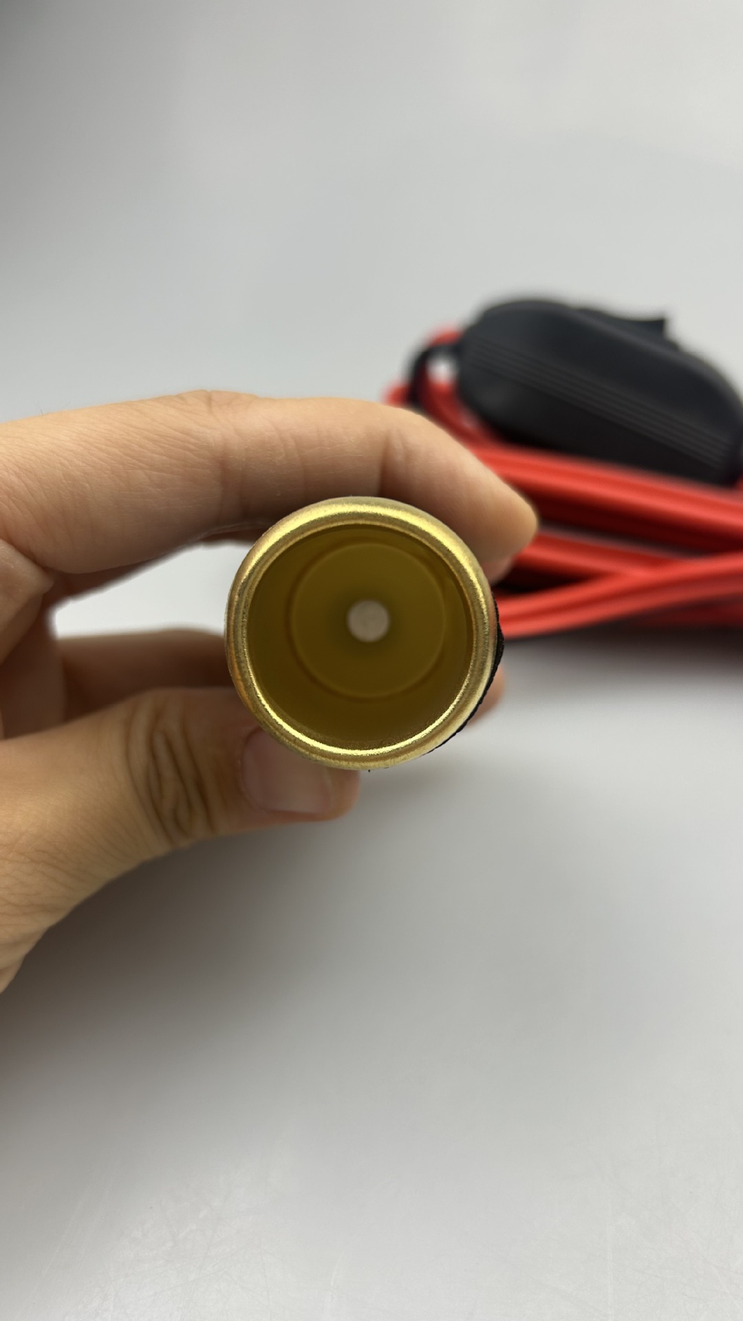 Pure Copper Cigarette Lighter Female Socket Power Extension Cable Male to Female 12V 24V Universal Car Cigarette Lighter