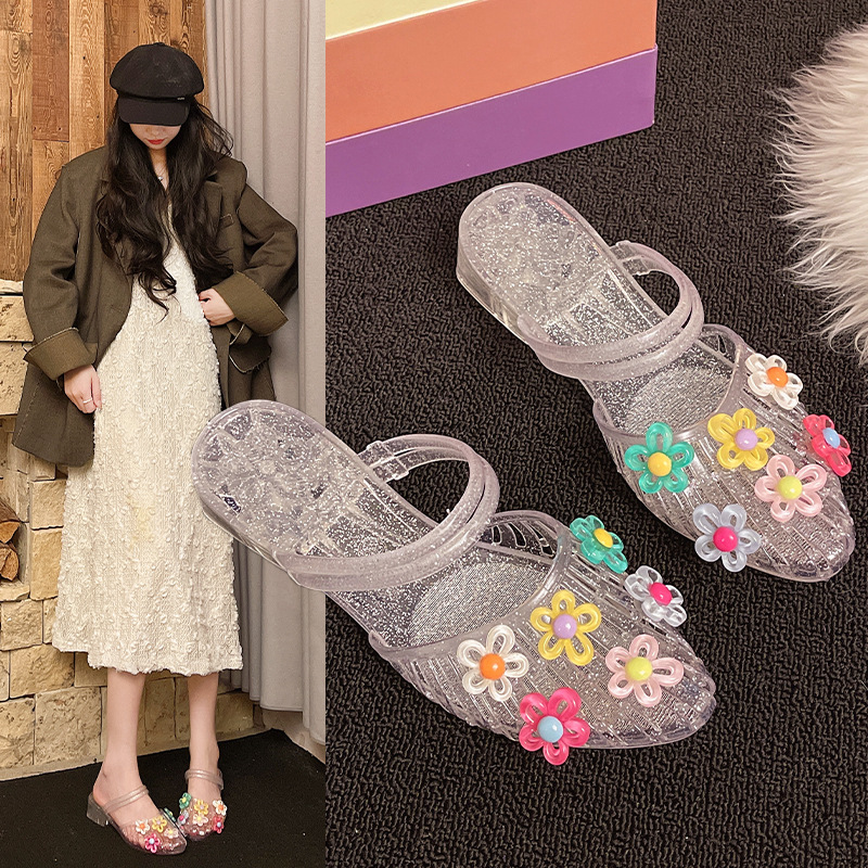 Summer sandals flat