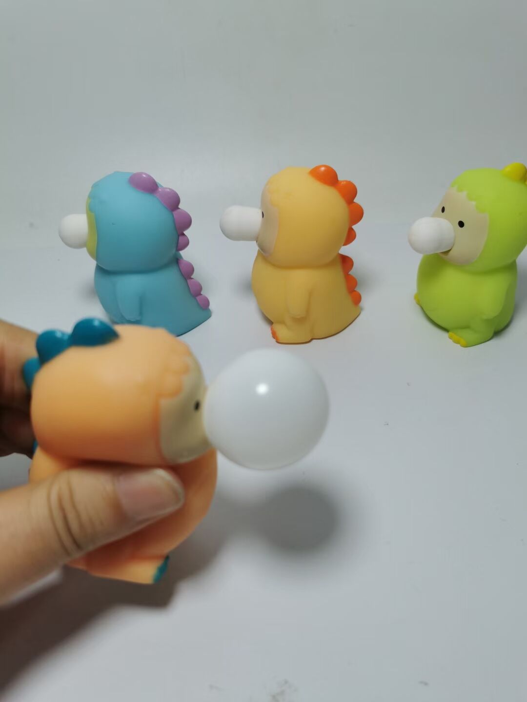 New Dinosaur Bubble Toy Duck Bubble Squeeze Music Vent Decompression Toy Wholesale display picture 3