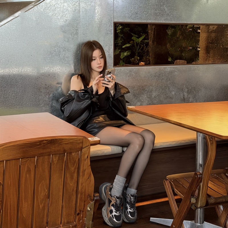 谷韵丨老爹鞋女2025年新款秋冬季厚底复古显脚小个子休闲运动鞋女|undefined