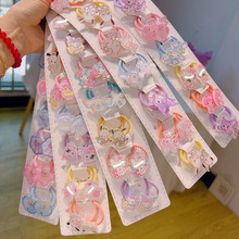 韩版可爱亚克力儿童发饰发圈卡通小女孩扎头发不伤发扎马尾小皮筋