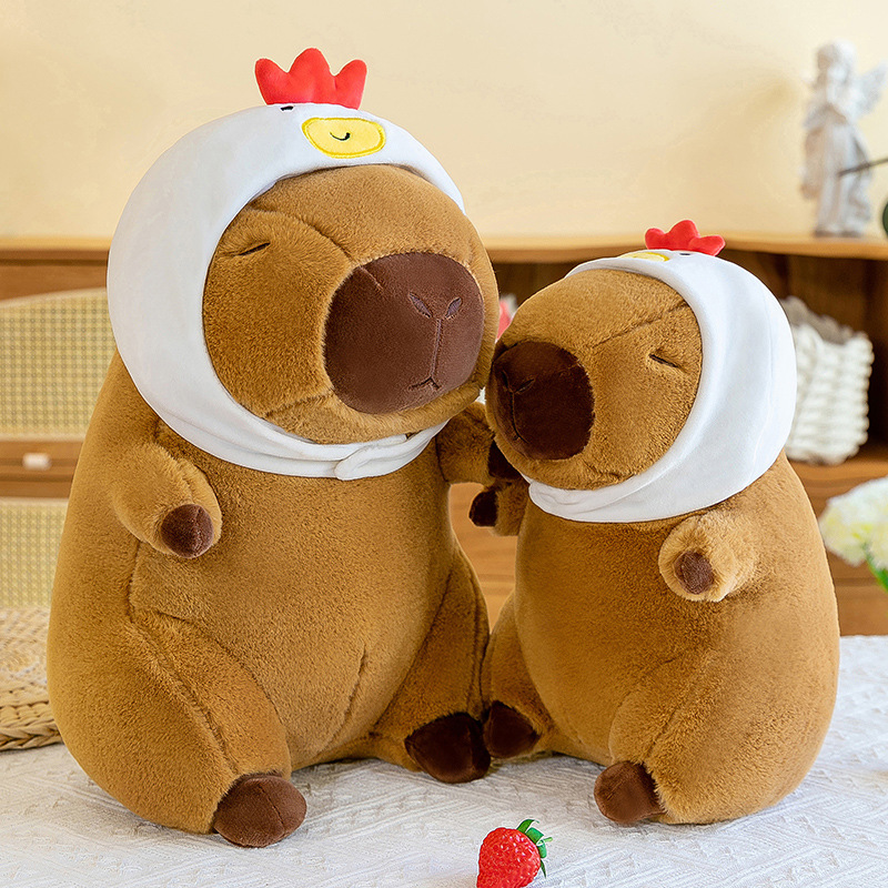 Kappabala mocino muñeca retirar muñeca de peluche almohada de juguete capybara para niñas en línea celebridad fea muñeca Linda