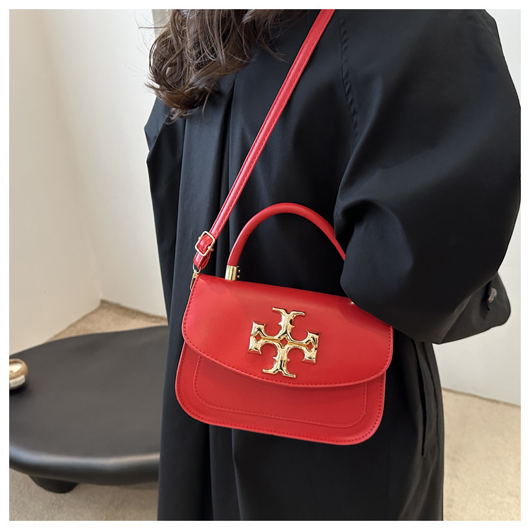 Cross-border retro underarm women's bag, this year's new fashionable single-shoulder bag, trendy and textured crossbody bag, casual tofu square bag undefined