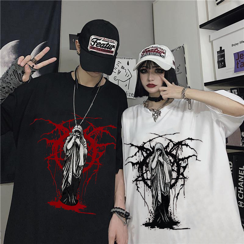 Brand retro short sleeve T-shirt