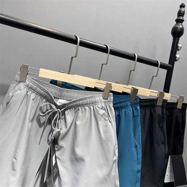 Summer light and thin sports solid color silk quick dry shorts for…