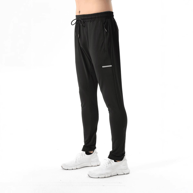 Sports Pants Trousers Men's Football Training Breathable Quick-drying Casual Reflective Pants Spring and Autumn Men's Riding Fitness