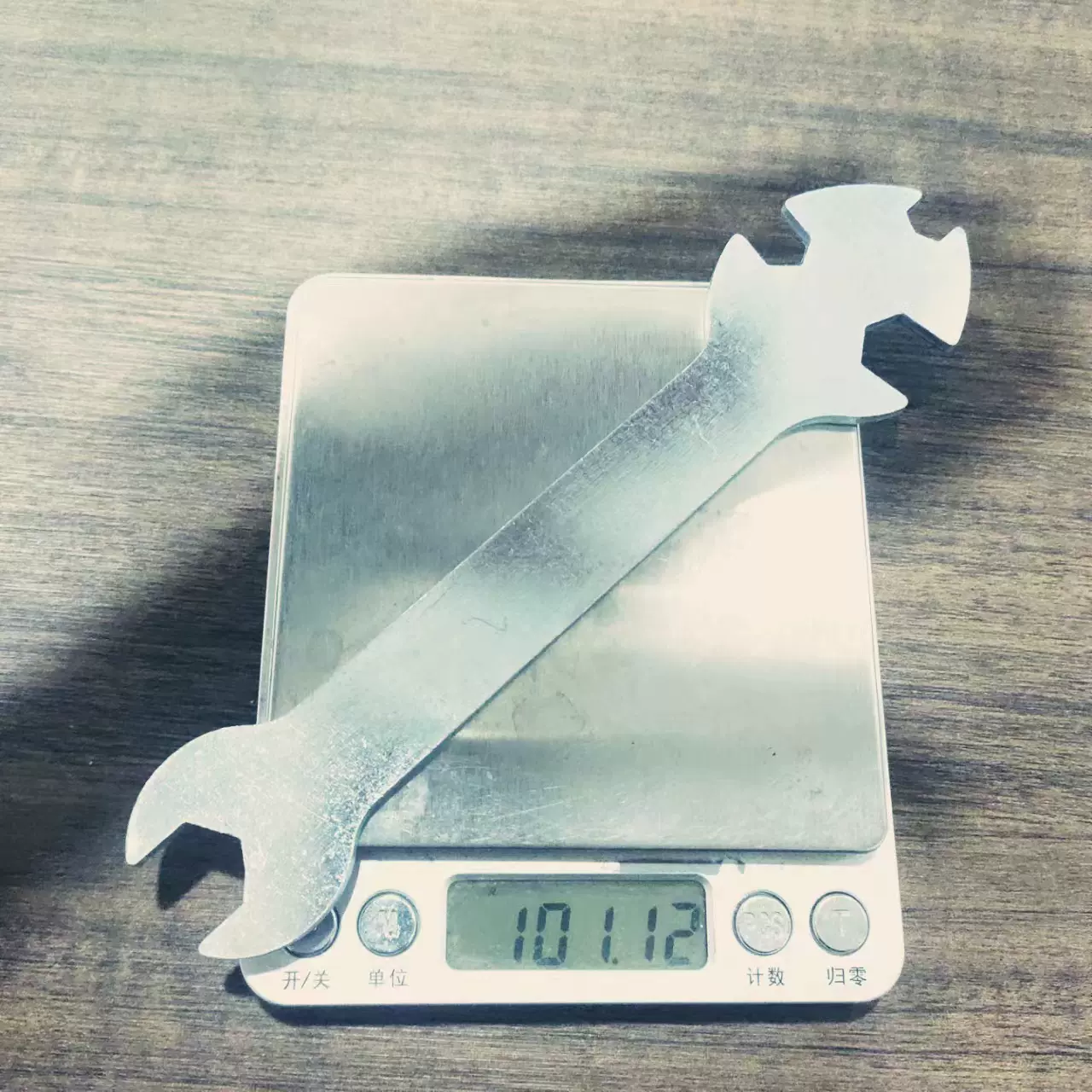 大叉口多用简易随车工具镀锌冷冲扳手铁钢板梅花扳子不锈钢多功能