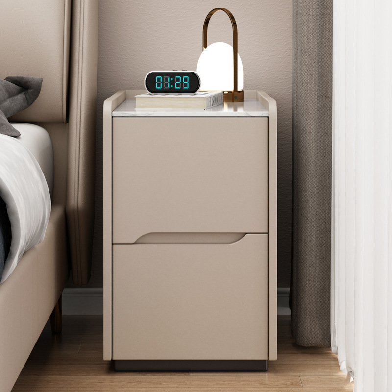 Super estrecha simple moderna meseta de cabecera lujosa alta sensación de madera sólida pequeña cama gabinete ultra estrecho gabinete de hendidura del dormitorio pequeño gabinete