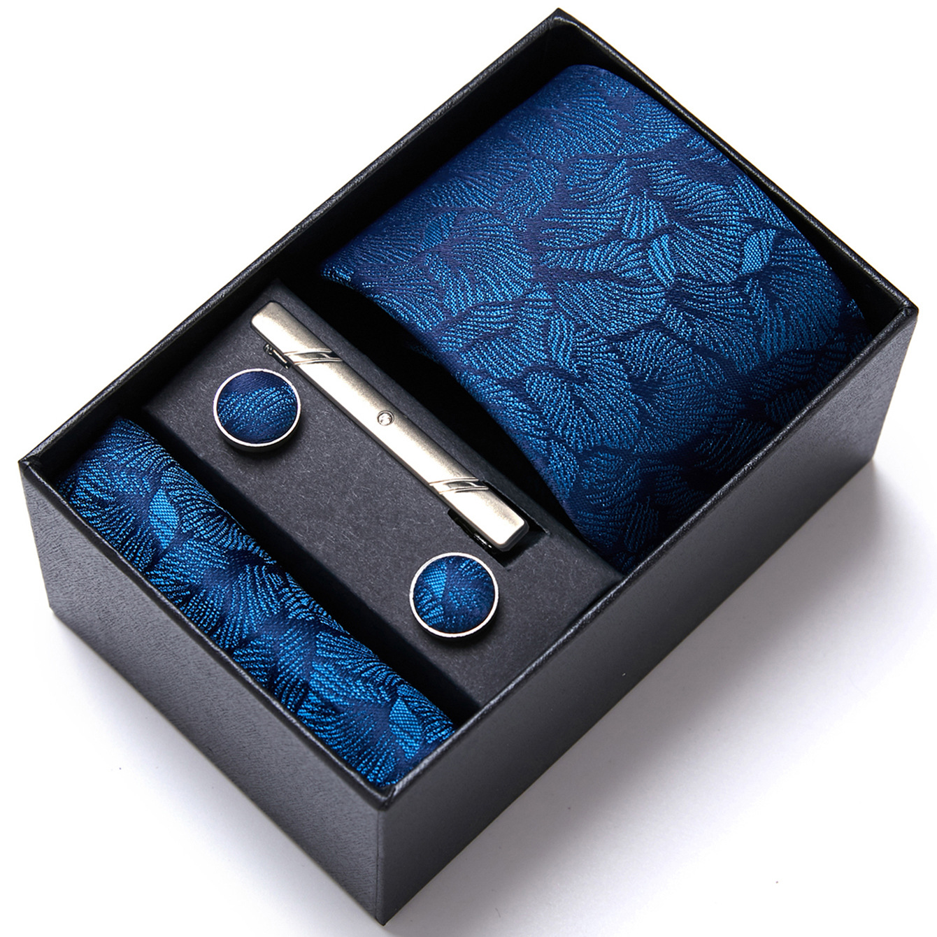Fabricante en stock de los hombres corbata caja regalo traje ropa formal negocios boda trabajo grupo camisa accesorios verano nuevo