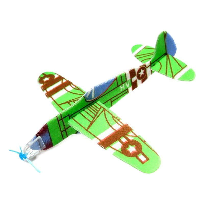 Фабрика прямая DIY ручной работы небольшое производство развивающие игрушки модель самолета ручной метательный планер пенный самолет подарки через границу