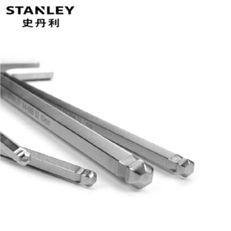 史丹利 STMT94084-8-23 公制加长球头内六角扳手5mm内六角扳手