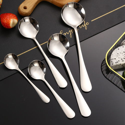 Cross-border stainless steel 1010 series tableware western restaurant steak knife fork dessert spoon fruit fork hotel supplies wholesale
