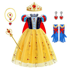 2025�f�}����ѩ����ȹ�tɫ����ȹ�W��ӡ��ͯȹͯ�b���R�d�B��ȹ