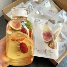 【升级版】苹果黄芪水无花果麦冬苹果干枸杞红枣雪梨水果茶养生茶