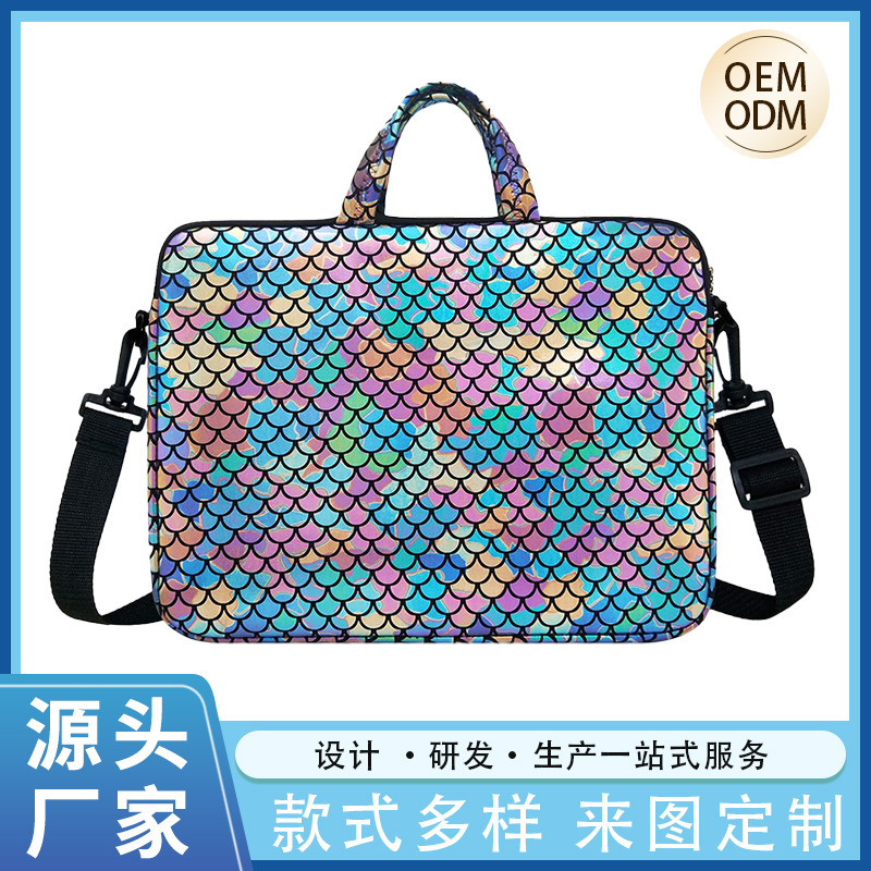 The Manufacturer Specializes in Producing Diving Material Computer Bags, Shock-Proof and Drop-Proof Hp Laptop Bags with Customizable Logos