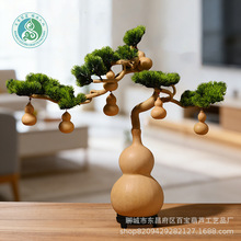 厂家批发天然葫芦手工发财树藤树家居装饰开业礼品家居装饰货源