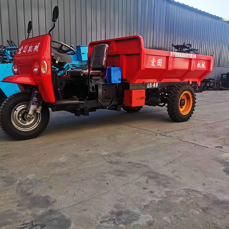 1.0立方翻斗式三轮运矿车 自卸式柴油三轮矿车 三轮矿车厂家