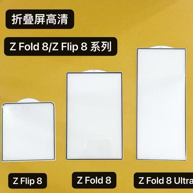 Suitable for Samsung ZFold8Ultra full-screen high-definition tempered film, ZFold8 external screen privacy protection, W26/W25 phone film Suitable for Samsung ZFold8Ultra full-screen high-definition tempered film, ZFold8 external screen privacy protection, W26/W25 phone film