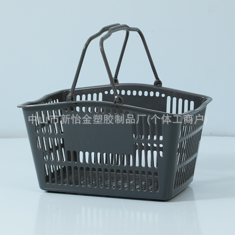 Fabricantes de cestas de compras de bocadillos tienda de conveniencia de cabello directo supermercado cestas de compras de plástico tienda de cereales de mano tienda de papelería
