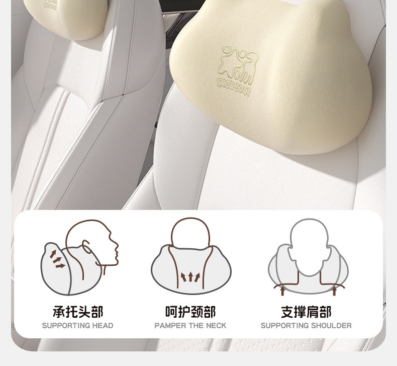 Car House Car Headrest Car Pillow Neck Pillow Cushion Car Seat Car Pillow Waist Pillow Waist Neck Pillow Waist Pillow
