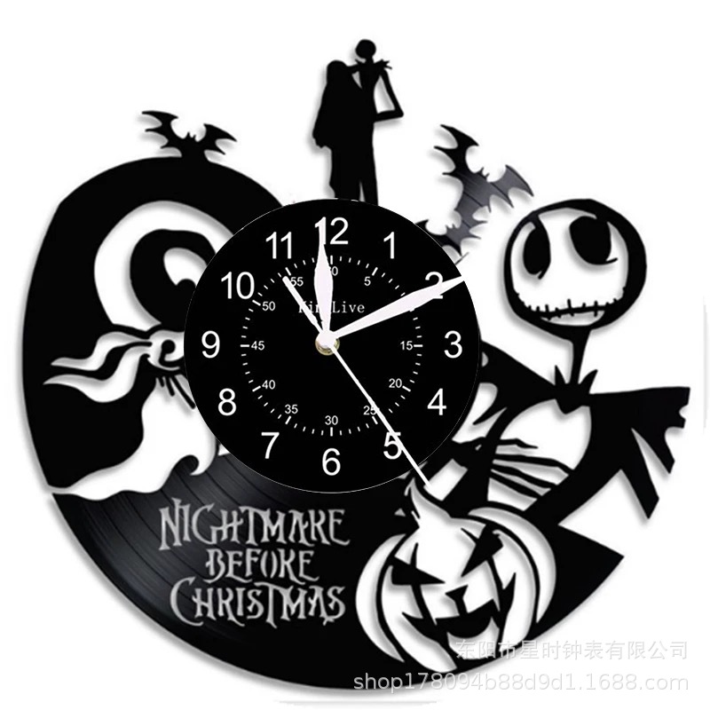 Reloj de pared grabado de vinilo personalizado Retro decoración de la sala de estar arte de pared reloj antiguo reloj de casa