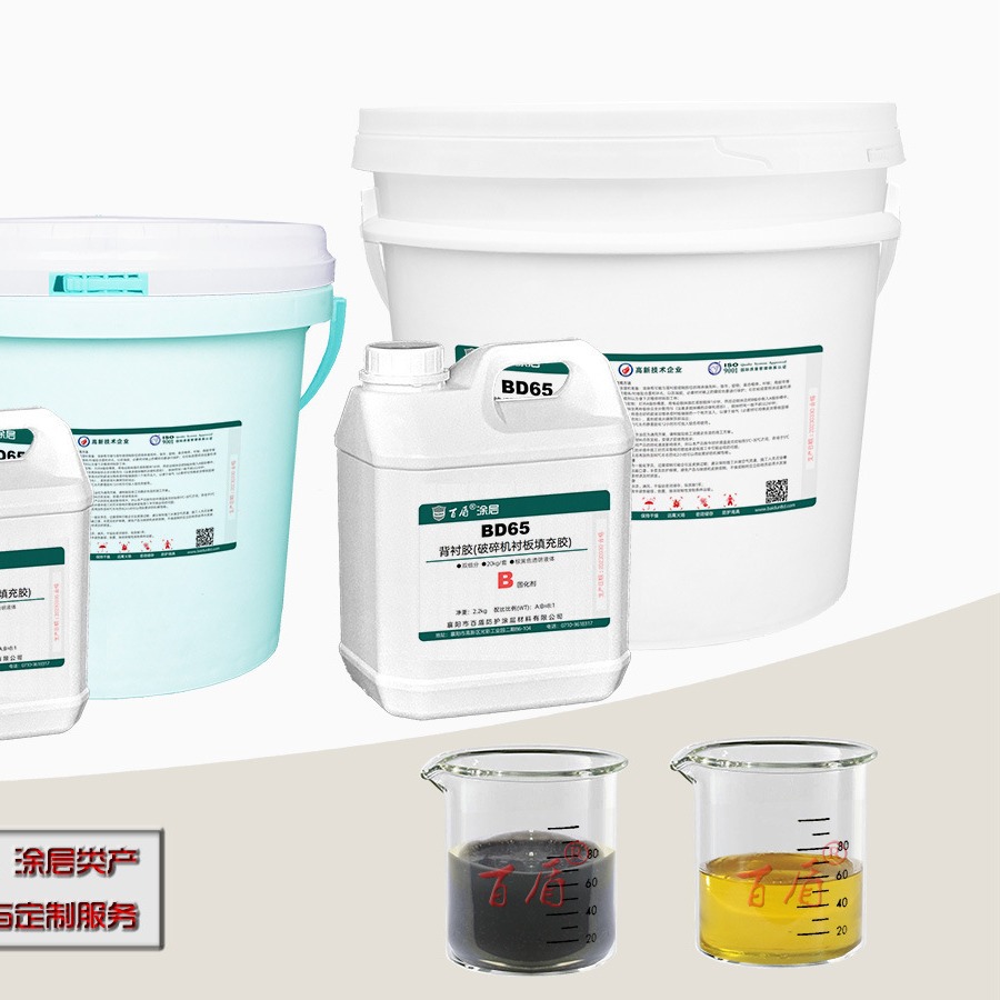 BD65 破碎机填料,背衬保护剂,衬板填充胶,背衬胶 专业生产厂家