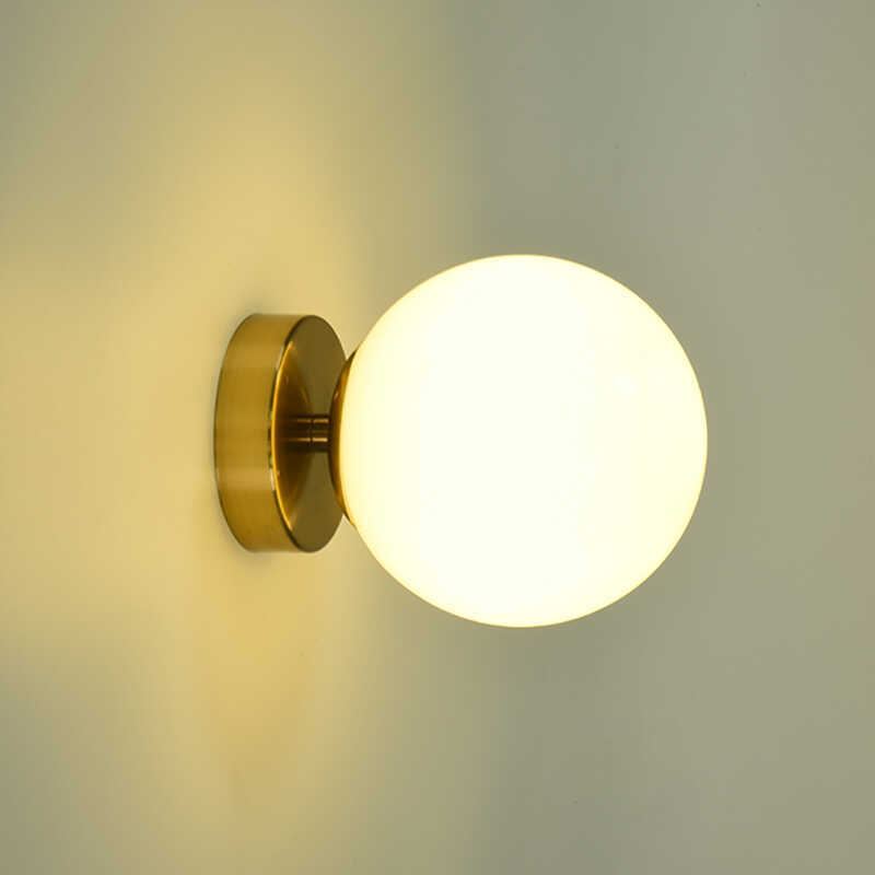 LED camino antipolvo cabecera lámpara de dormitorio lámpara de sala de estar moderna escalera minimalista sellado creativo nórdico lámpara de pared habitación