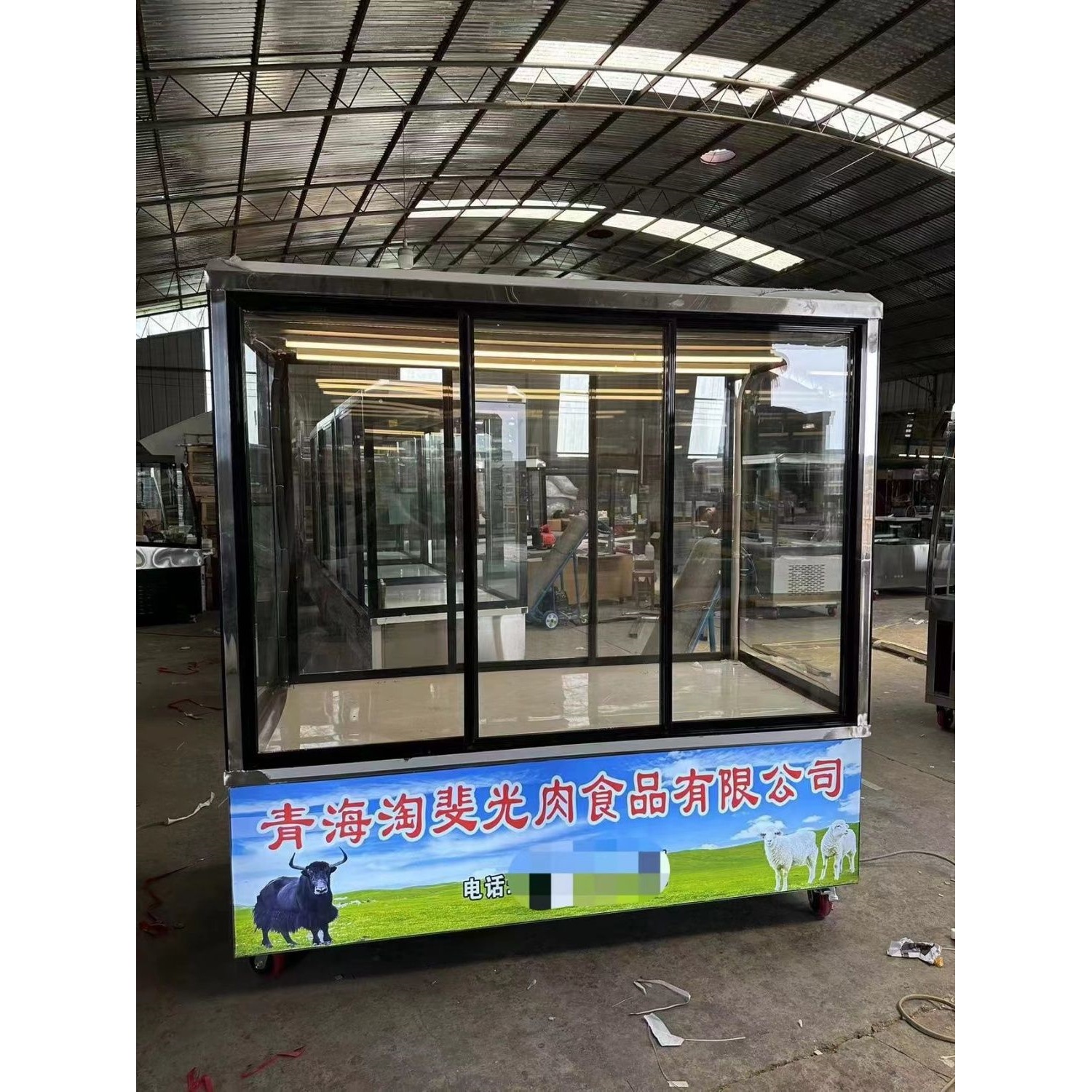 挂肉柜商用冷冻冷藏保鲜冰柜吊肉柜挂牛羊肉冰鲜肉柜立式冷藏展柜