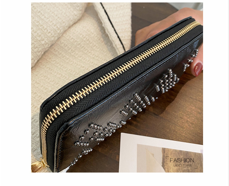 Simple Style Style Square Shape Women's Solid Color Rhombus Pu Leather Zipper Wallets