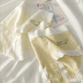 大码内裤女纯棉抗菌裆日系少女中腰舒适透气无痕短裤新款女生裤头