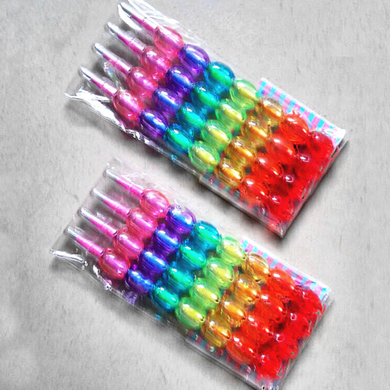 Cara sonriente calabaza de azúcar lápiz de múltiples cabezas bala lápiz de puesta de huevos lápiz estudiante sin afilar lápiz de ocho secciones bloques de construcción pluma educativa