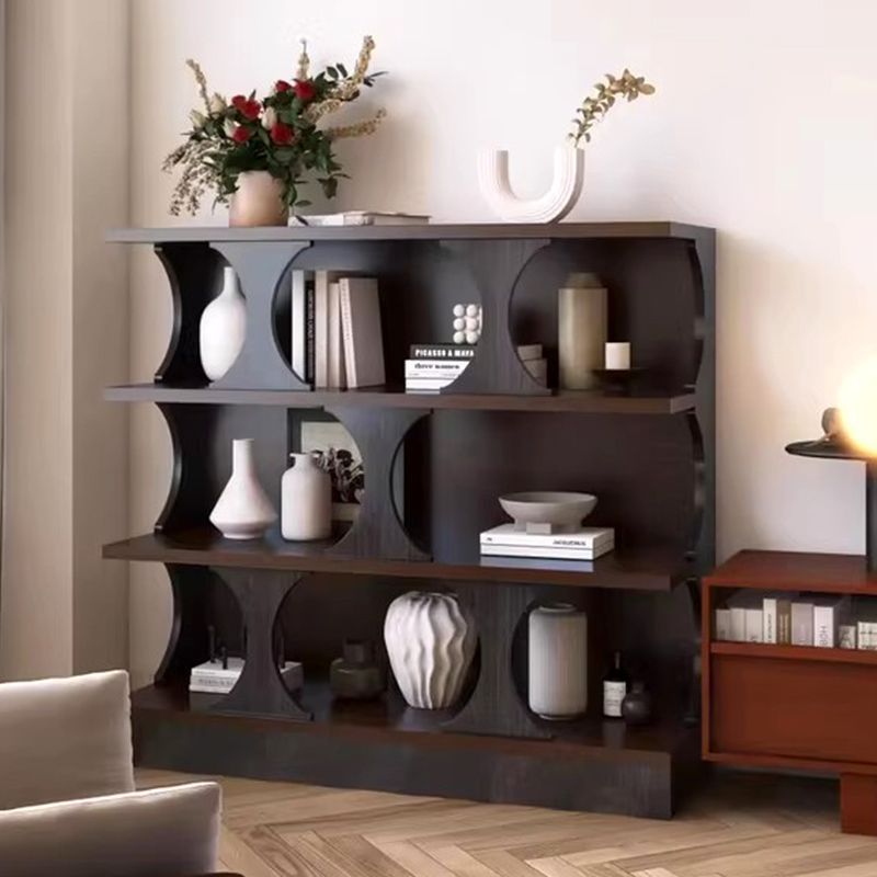 Bookcase Bookshelf Half Wall Bookcase Living Room Side Cabinet Simple Modern Black Module Cabinet Combination Cabinet Harry Cabinet Wine Cabinet