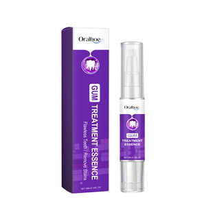 Oralhoe Purple Tooth Care Pen Oral Cleaning Tooth Pen Gum Protection Tooth Care Pen