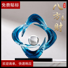 【工厂直发】创意高级感客厅玄关家居饰品博古架办公室装饰摆件工