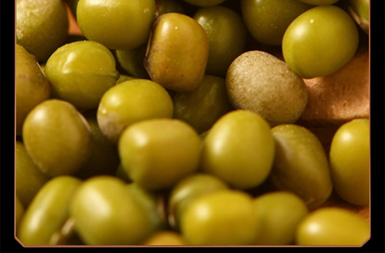 Mung Bean Lu Dou 500g Natural Sun Dried Whole Grains for Soup Congee and Summer Drinks details