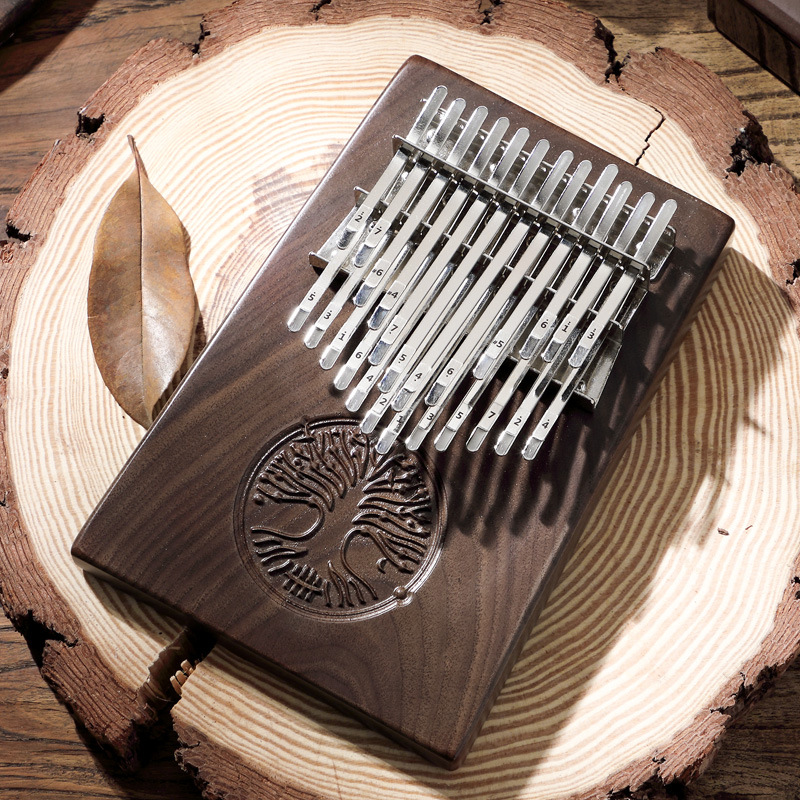 Kalimba đàn piano ngón tay cái Kalimba có lỗ đáy 17/21 âm di động