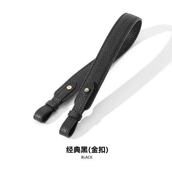 Classic black gold buckle