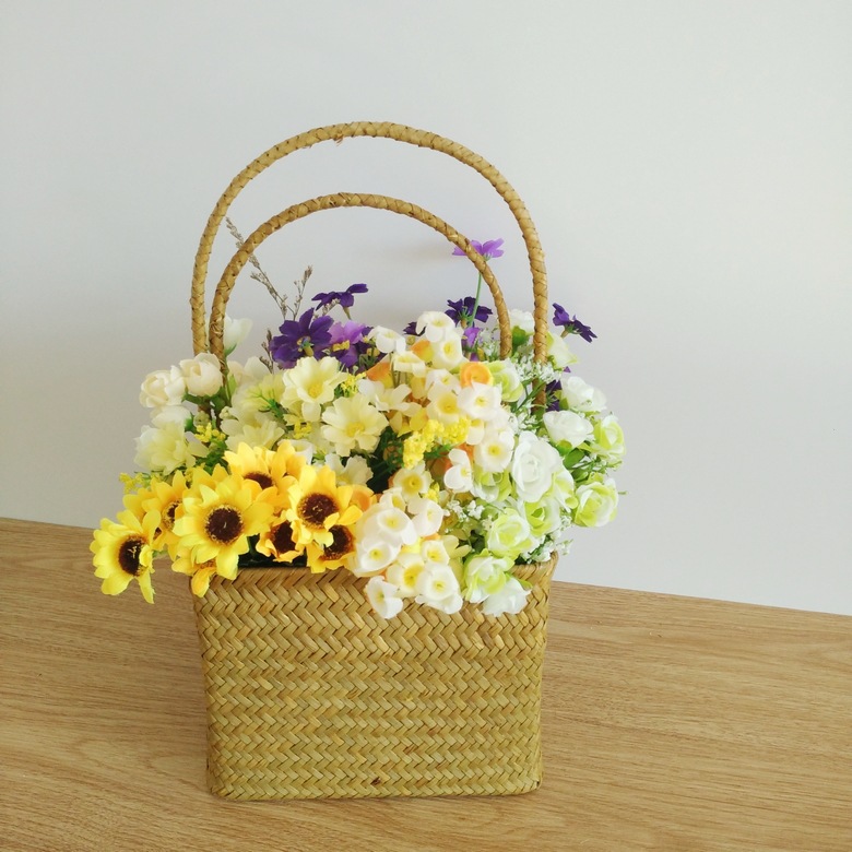 Woven pen, square storage system, set, box, storage basket, DIY